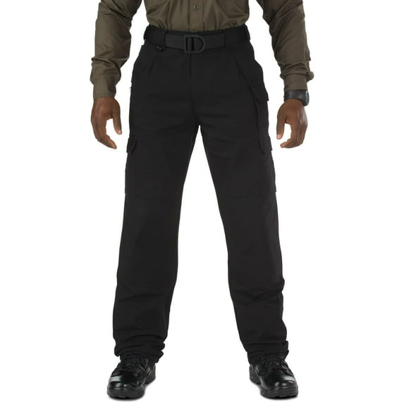 5.11 Work Gear Men's Active Work Pants, Superior Fit, Double Reinforced, 100% Cotton, Fire Navy, 28W x 36L, Style 74251ABR