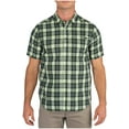thumbnail image 1 of 5.11 Tactical Men's Hunter Plaid Short Sleeve Shirt, RAPIDraw Placket, Ready Pocket, Style 71374LX, Oil Green Pl, X-Large, 1 of 3