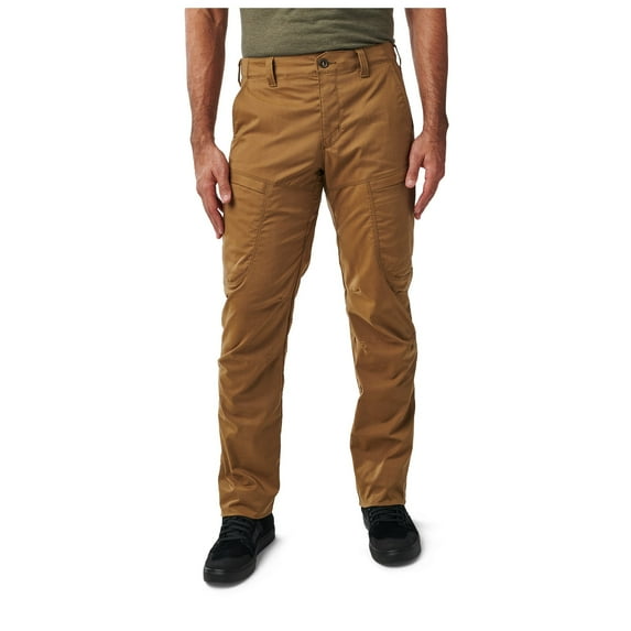 5.11 Tactical Men's Ridge Pant, Flex-Tac Stretch Fabric, Comfort Waist, Style 74520, Kangaroo, 35W x 32L