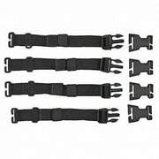 5.11 Tactical Rush Tier Strap System, Quick Connect/Disconnect, High-Impact Buckle, Black, 1 SZ, Style 56957