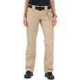thumbnail image 1 of 5.11 Tactical Women's Taclite Pro Work Pants, Breathable, Poly-Cotton Ripstop Fabric, TDU Khaki, 14/Regular, Style 64360, 1 of 6