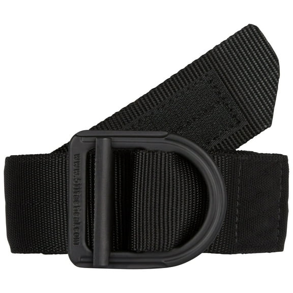 5.11 Work Gear 1.75-Inch Operator Belt, Stainless Steel Buckle, Fade- and Rip-Resistant, Black, Large, Style 59405
