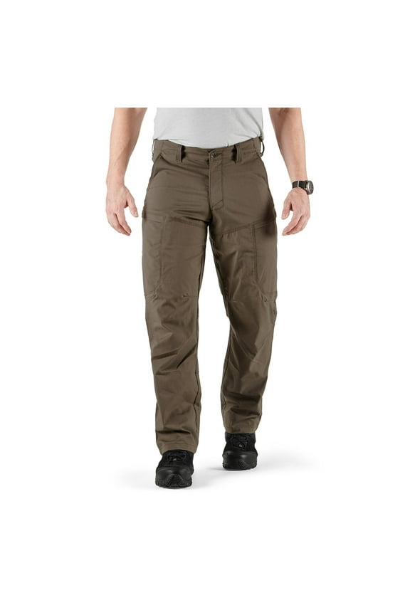 Work Gear Apex Cargo Work Pants, Flex-Tac Stretch Fabric, Gusseted, Teflon Finish, Tundra, 34W x 32L, Style 74434
