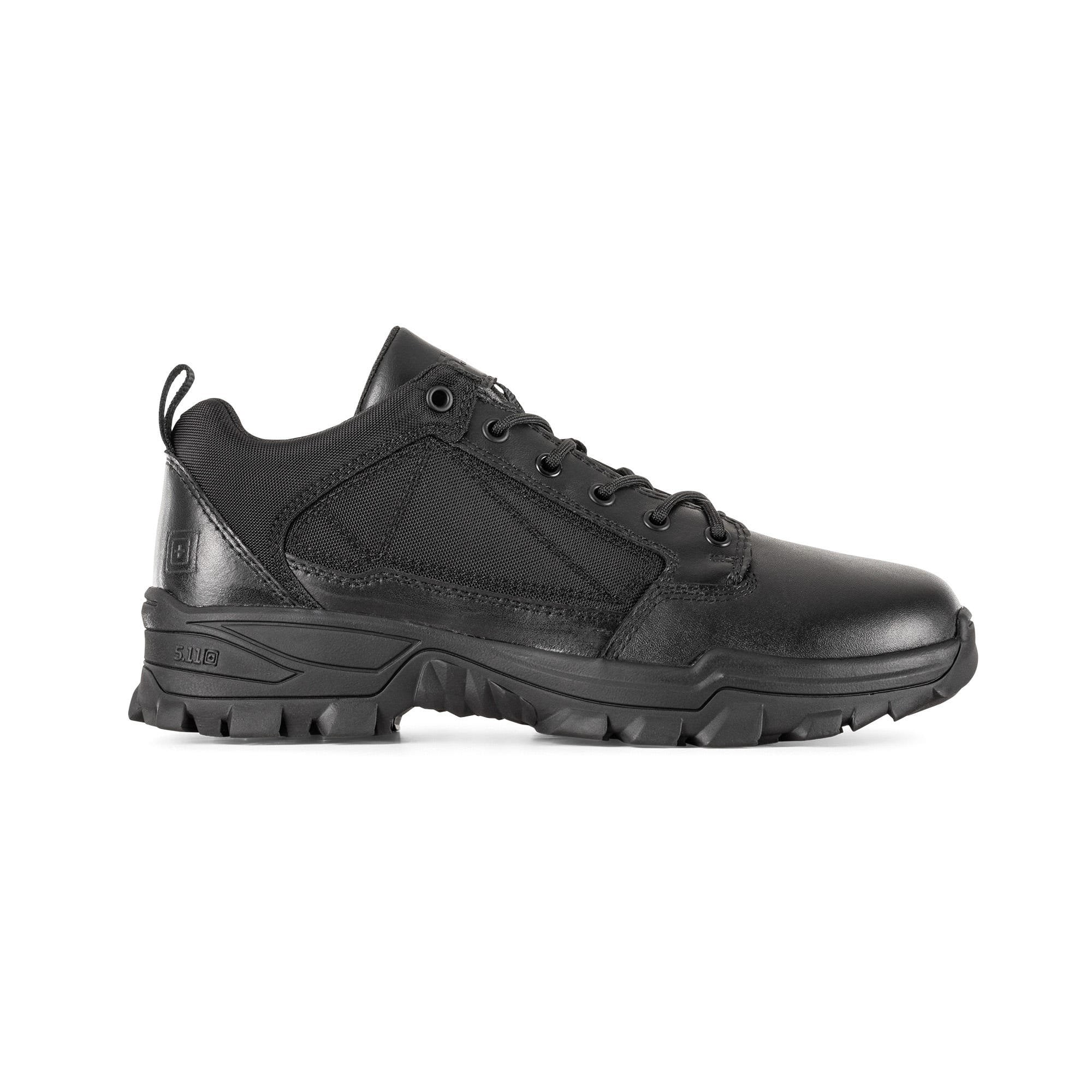 Work Gear Fast-Tac Low Shoes Durable Polishable Finish
