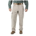 thumbnail image 1 of 5.11 Work Gear Men's Active Work Pants, Superior Fit, Double Reinforced, 100% Cotton, Khaki, 34W x 30L, Style 74251, 1 of 6