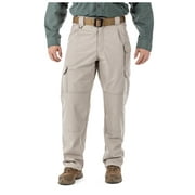 5.11 Work Gear Men's Active Work Pants, Superior Fit, Double Reinforced, 100% Cotton, Khaki, 36W x 34L, Style 74251