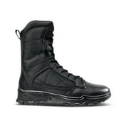 5.11 Work Gear Men's Fast-Tac 8-Inch Leather Waterproof Boots, Black, 6 Regular, Style 12387