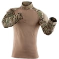 thumbnail image 1 of 5.11 Work Gear Men's Multicam Rapid Zip Front Long Sleeve Shirt, Dual Fabric, Medium, Style 72185, 1 of 3