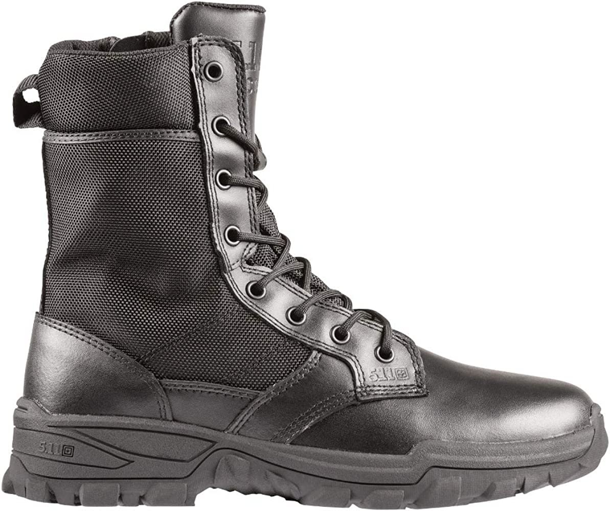 5.11 Work Gear Men's Speed 3.0 Urban Sidezip Boot, Ortholite Insole, Moisture Wicking, Black, 11.5 Wide, Style 12336 - image 1 of 6