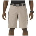 thumbnail image 1 of 5.11 Work Gear Men's Stryke 11-Inch Inseam Shorts, Flex-Tac Ripstop Fabric, Khaki, 38, Style 73327, 1 of 4