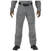 5.11 Work Gear Men's Stryke TDU Flex-Tac Ripstop Fabric Pants, Teflon Coating, Kneepad Ready, Storm, 36W x 34L, Style 74433
