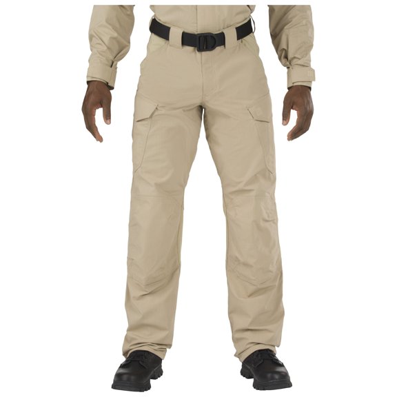 5.11 Work Gear Men's Stryke TDU Flex-Tac Ripstop Fabric Pants, Teflon Coating, Kneepad Ready, TDU Khaki, 36W x 32L, Style 74433