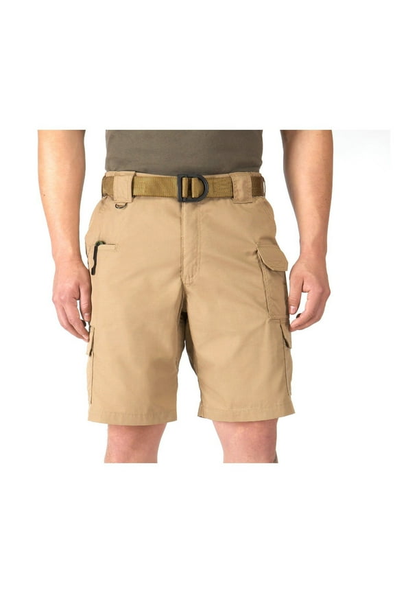 Work Gear Men's Taclite Pro 9.5-Inch Shorts, Poly/Cotton Ripstop Fabric, Teflon Finish, Coyote, 40, Style 73287