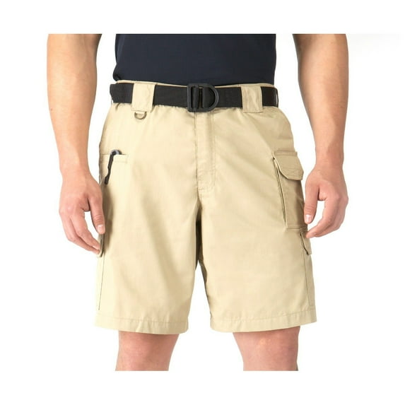5.11 Work Gear Men's Taclite Pro 9.5-Inch Shorts, Poly/Cotton Ripstop Fabric, Teflon Finish, TDU Khaki, 34, Style 73287