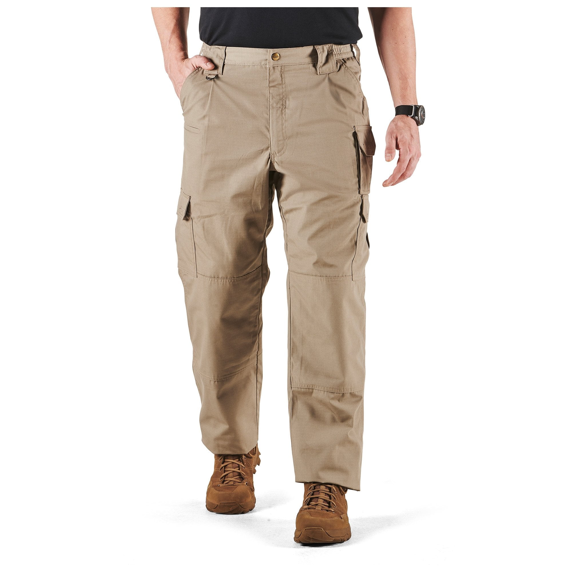 5.11 Work Gear Men's Taclite Pro Performance Pants, Cargo Pockets, Action  Waistband, Storm, 34W x 32L, Style 74273 