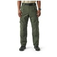 thumbnail image 1 of 5.11 Work Gear Men's Taclite Pro Performance Pants, Cargo Pockets, Action Waistband, TDU Green, 54W Unhemmed, Style 74273ABR, 1 of 8