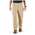 thumbnail image 1 of 5.11 Work Gear Men's Taclite Pro Performance Pants, Cargo Pockets, Action Waistband, TDU Khaki, 42W x 36L, Style 74273ABR, 1 of 5