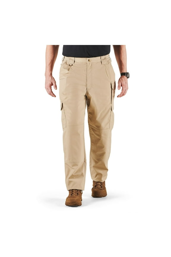 Work Gear Men's Taclite Pro Performance Pants, Cargo Pockets, Action Waistband, TDU Khaki, 44W x 32L, Style 74273