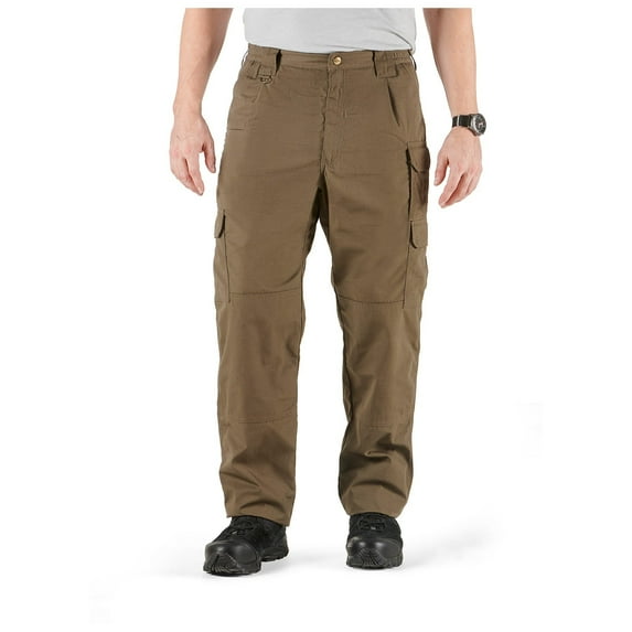 5.11 Work Gear Men's Taclite Pro Performance Pants, Cargo Pockets, Action Waistband, Tundra, 44W x 30L, Style 74273ABR