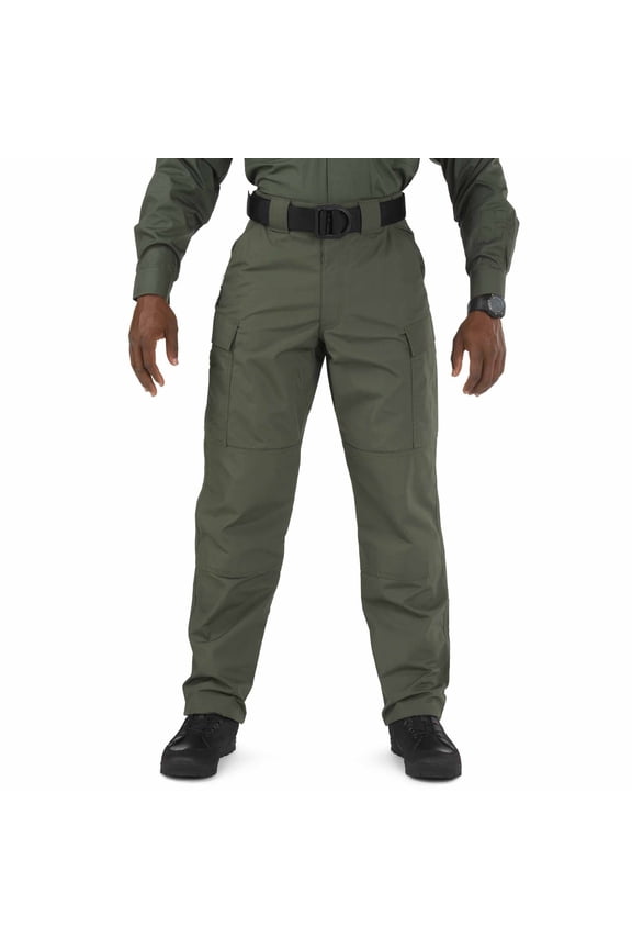 Work Gear Men's Taclite TDU Professional Work Pants, Polyester-Cotton Fabric, TDU Green, Medium, Long, Style 74280