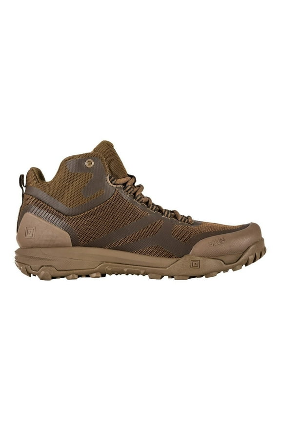 Work Gear Mens A/T All-Terrain Ankle Boots, for Snow, Hiking, Work - Water-Resistant Upper, Slip-Resistant, Dark Coyote, 12 Regular, Style 12430