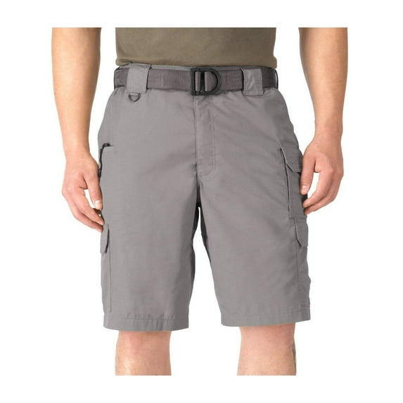 5.11 Work Gear Mens Taclite Pro 11-Inch Shorts, Lightweight, Adjustable Waistband, Storm, 36, Style 73308