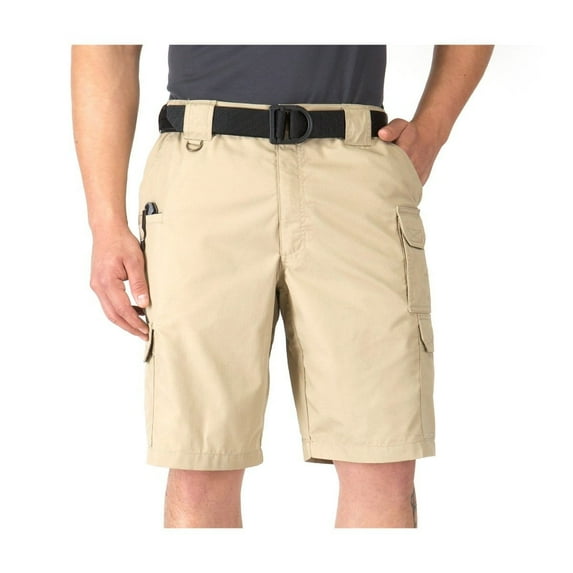 5.11 Work Gear Mens Taclite Pro 11-Inch Shorts, Lightweight, Adjustable Waistband, TDU Khaki, 38, Style 73308