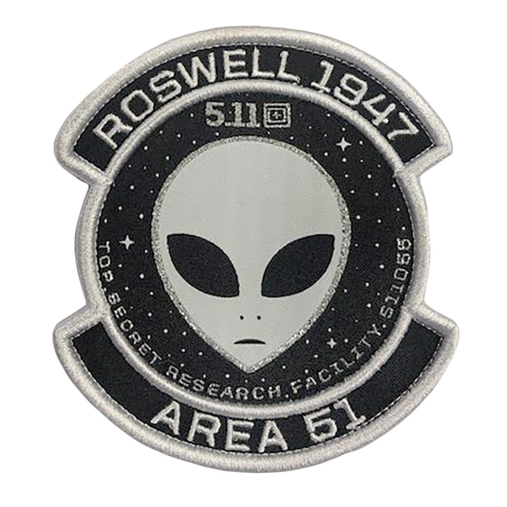 5.11 Work Gear POTM July Alien Patch, Hook Adhesive Back