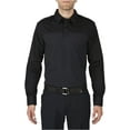 thumbnail image 1 of 5.11 Work Gear Taclite PDU Rapid Long Sleeve Work Polo Shirt, Poly-Cotton Dual Fabric, Midnight Navy, 5X-Large, Short, Style 72093, 1 of 2