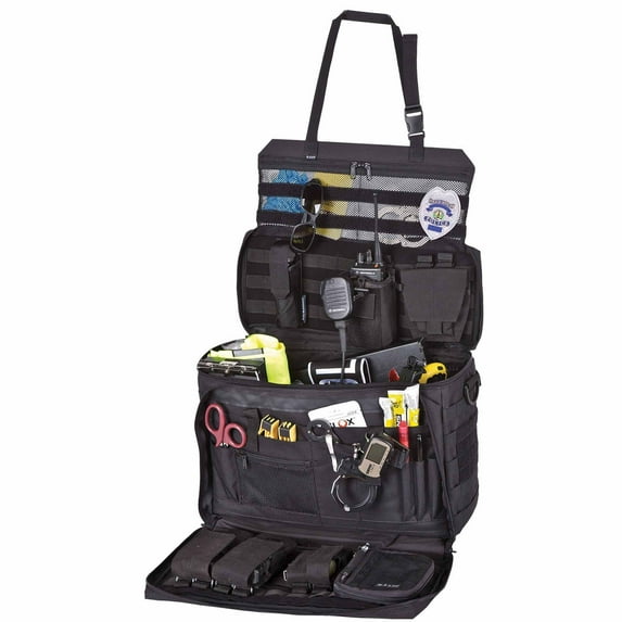 5.11 Work Gear Wingman Patrol Bag for Passenger Seat, Black, 1 SZ, Style 56045ABR