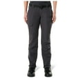thumbnail image 1 of 5.11 Work Gear Women's Fast-Tac Cargo Professional Uniform Pants, Polyester Ripstop, Charcoal, 4 Regular, Style 64419, 1 of 5