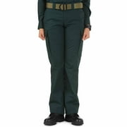 5.11 Work Gear Women's Taclite PDU Class-B Cargo Pants, Teflon Coated Fabric, Spruce Green, 6, Style 64371