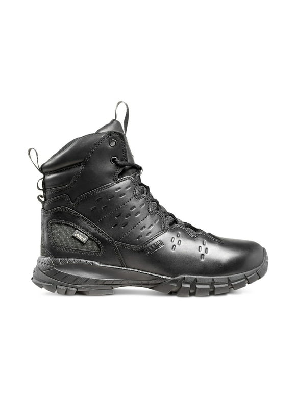 5.11 Work Gear XPRT 3.0 Waterproof 6-Inch Boots, Easy Polish, Full Grain Leather, Black, 13/Regular, Style 12373