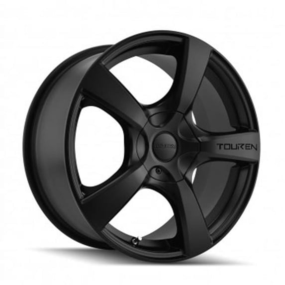 5-112 - 5-120 PCD Tr9 Matte Black Wheel