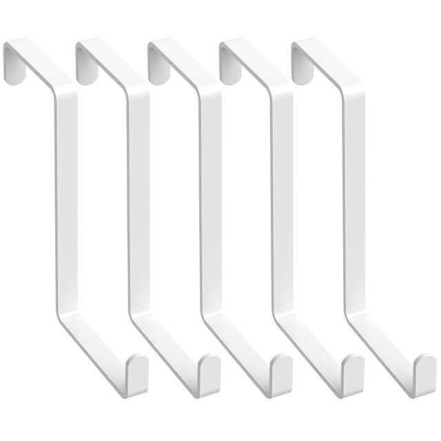 5/12 Pcs Door Hanger Hook Over Door Hook ZShaped Sturdy Metal Door