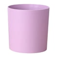 thumbnail image 1 of 5.12 in Plastic Succulent Planter Pot, Drainage Hole Cylindrical Plant Container, Indoor Outdoor Decor Flower Pot, Mini Houseplant Growing Vessel, Multi-Color Garden Planter Pot,Pink 1, 1 of 6