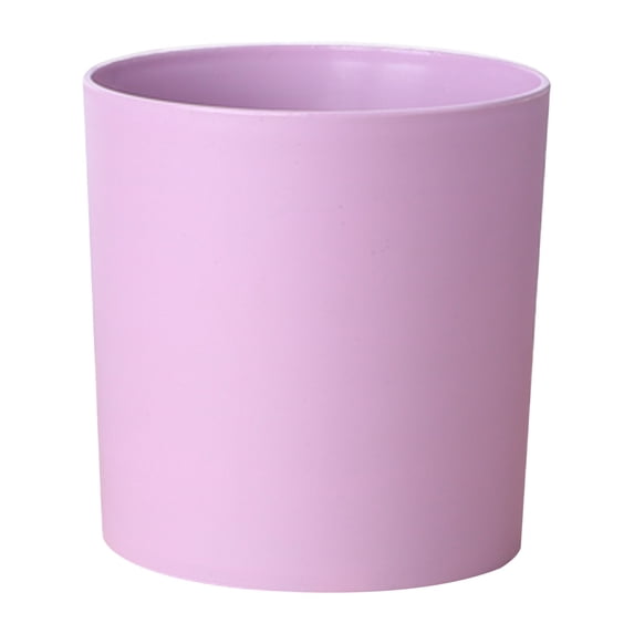 5.12 in Plastic Succulent Planter Pot, Drainage Hole Cylindrical Plant Container, Indoor Outdoor Decor Flower Pot, Mini Houseplant Growing Vessel, Multi-Color Garden Planter Pot,Pink 1