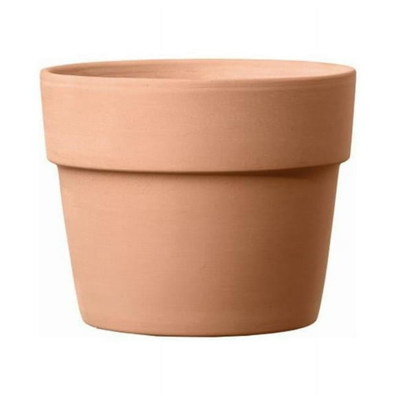 5.12 x 4.57 in. Clay Cachepot, White - Pack of 12