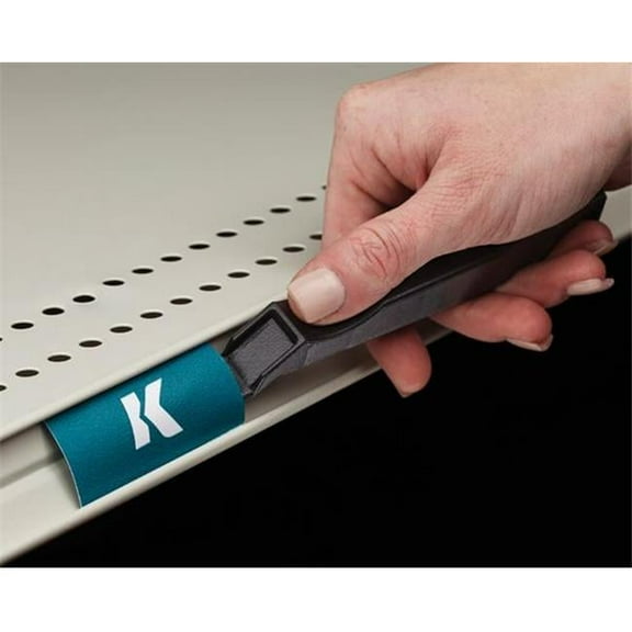 5.125 in. Accessory Fastener & Label Remover Plastic Tool, Black
