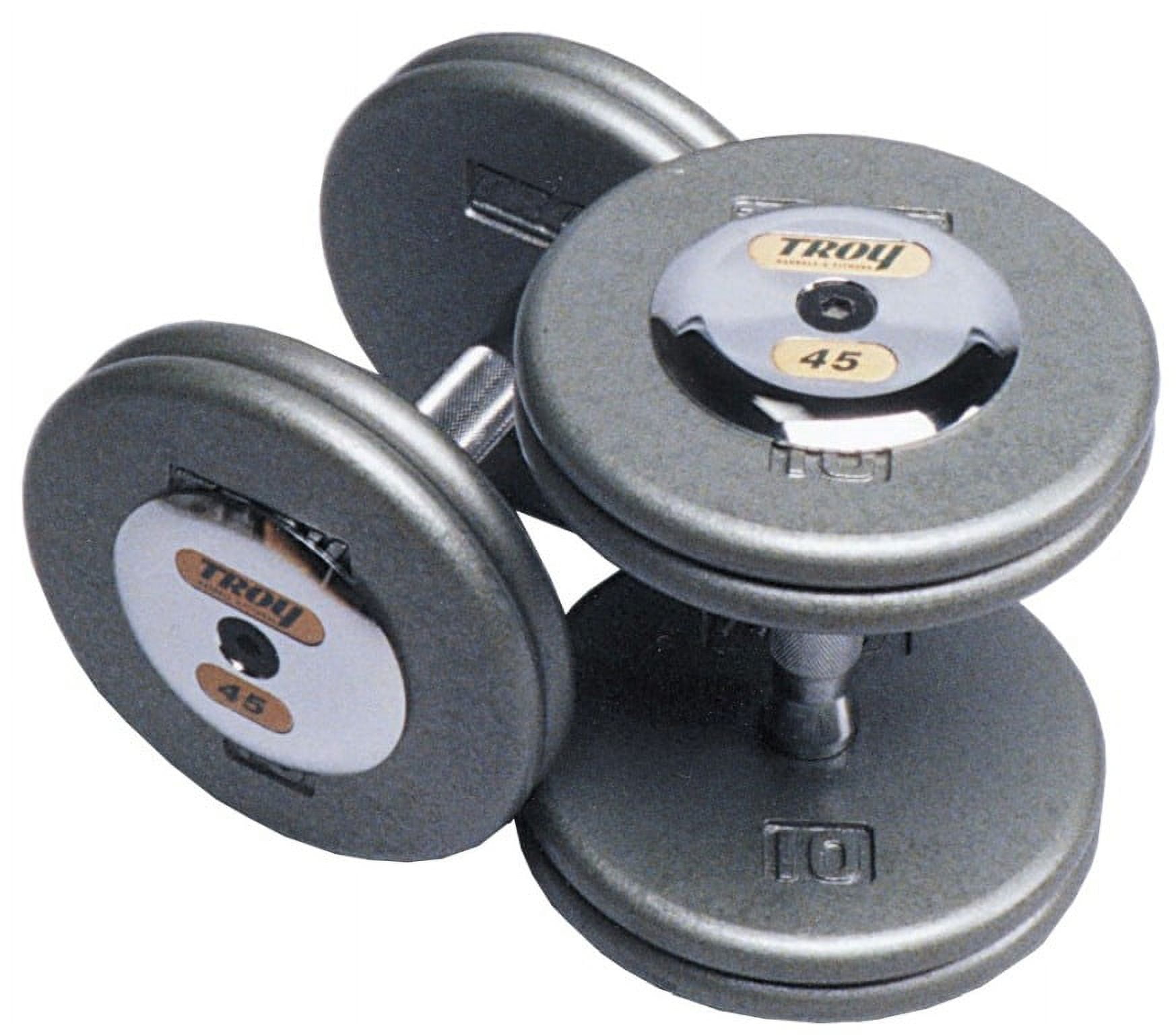 Pro style dumbbell online rubber end cap