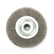 5 125mm Crimped Stainless Steel Wire Wheel Brush For Bench Grinder Rust Removal