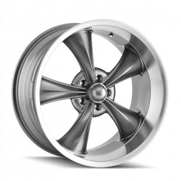 5-127 PCD Grey Machined Lip Wheel