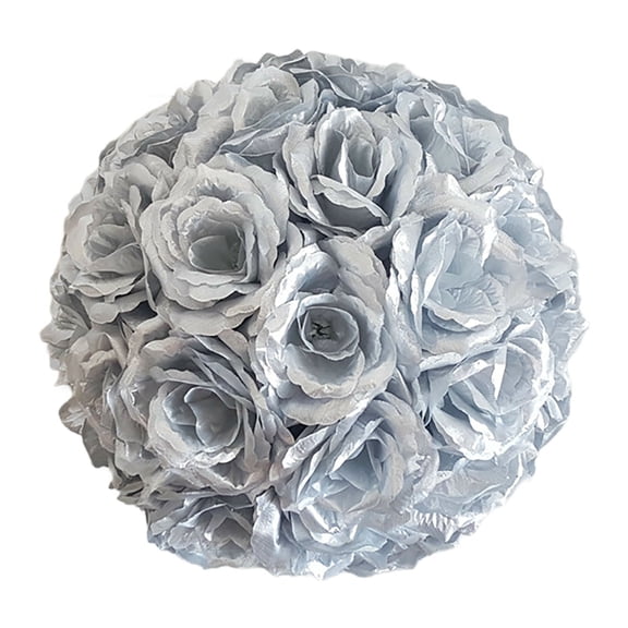 5.12inch Faux Rose Flower Ball, Decorative Rose Sphere, Diy Floral Ball, Wedding Decor Flower Ball, Bridal Shower Centerpiece, Artificial Rose Arrangement, Silk Flower Ball, Home Decor Rose Ball