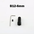 thumbnail image 1 of 5-12mm B12 Motor Shaft Sleeve Black Steel Shaft CNC Machine Convert Adapter, 1 of 4