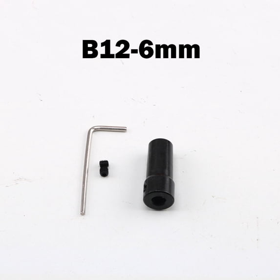 5-12mm B12 Motor Shaft Sleeve Black Steel Shaft CNC Machine Convert Adapter