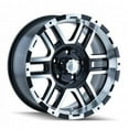 thumbnail image 1 of 5-135 PCD Black Machined Face & Machined Lip Wheel, 1 of 1