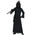 thumbnail image 1 of 5-14Y Boys Girls Halloween Costumes Kids Grim Reaper Costume Set Scary Ghost Cosplay Outfit Halloween Party Favors Gifts(Glowing Glasses Optional), 1 of 6