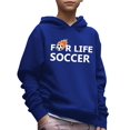 thumbnail image 1 of 5-14Y Kid Boys Hoodies Tops SOCCER Slogan Print Long Sleeve Casual Pullover Sweatshirt Perfect For Spring Fall, 1 of 8