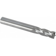 5/16", 13/16" LOC, 5/16" Shank Diam, 2-1/2" OAL, 4 Flute, Solid Carbide Square End Mill