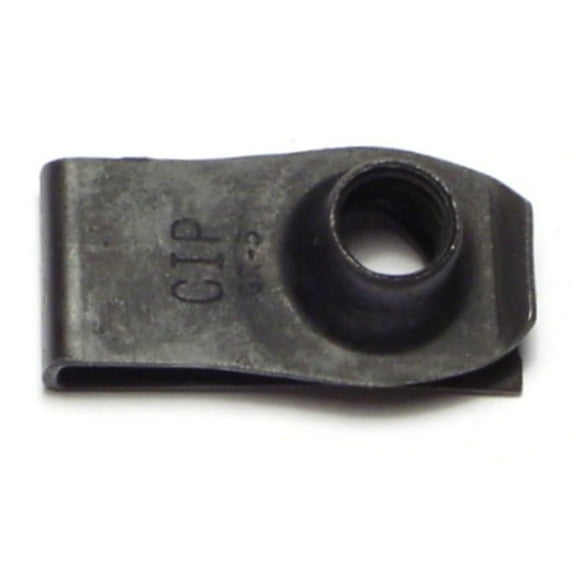 5/16"-18 Black Phosphate Extruded Long U Nuts SPRNT-135 (10 pcs.)